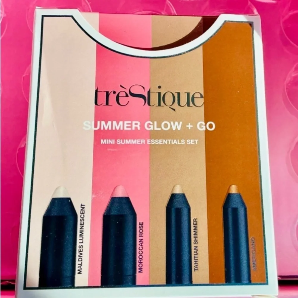 treStiQue Highlight Blush Shadow Brow Mini Essentials Set